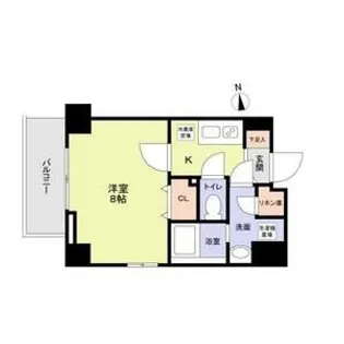 ルーセントK台東【5階】の間取り