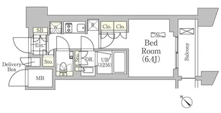 メゾンカルム日本橋馬喰町【5階】の間取り