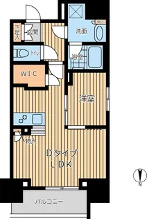 プライマル西蒲田【11階】の間取り