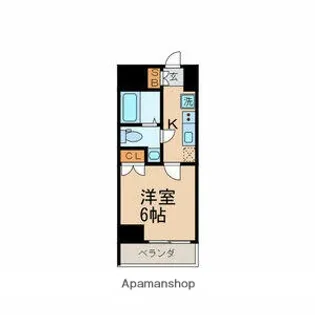 東京都品川区上大崎3丁目【マンション】の間取り