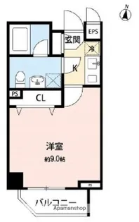 グランジット森下【5階】の間取り