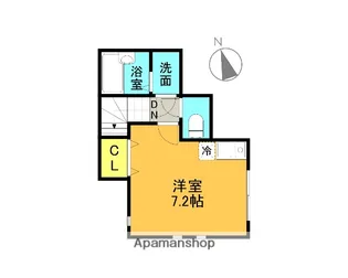 K−HOUSE 久が原B号棟【205号室】の間取り