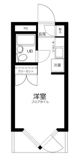東京都渋谷区西原2丁目【マンション】の間取り