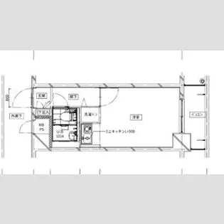 レジデンス三軒茶屋スクエア【4階】の間取り