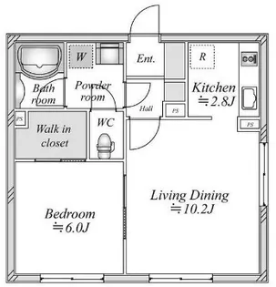 アーバンパーク方南町【2階】の間取り