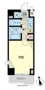 ルーブル大森八番館【3階】の間取り