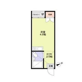 GAP桜丘【3階】の間取り