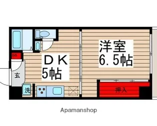 行平ビル【2階】の間取り