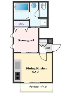シャルマン【102号室】の間取り