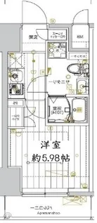 レガリス品川サウス【7階】の間取り