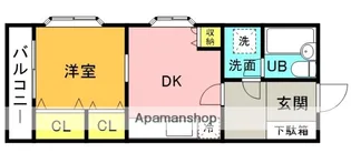 フジビュー矢向・【4階】の間取り