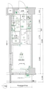 レアライズ清澄白河【1階】の間取り