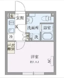 PASEO荏原中延【3階】の間取り