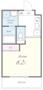 FLレジデンス品川I【5階】の間取り