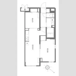 エルファーロ駒沢公園Ⅰ【3階】の間取り