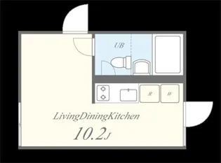 OOKAYAMA APARTMENT【2階】の間取り