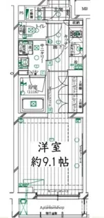 REGALIZ明大前【1階】の間取り