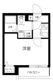 東京都大田区西馬込1丁目【アパート】の間取り