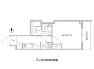リテラス蒲田【13階】の間取り