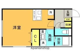 NAFFI【4階】の間取り