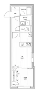 コンポジット渋谷本町【1階】の間取り