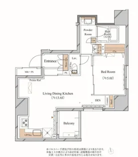 ブランシエスタ上野【0404号室】の間取り