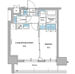 ルフォンプログレ秋葉原マークス【10階】の間取り