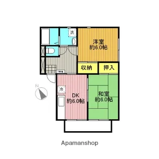 グリーン・エステートピア【102号室】の間取り