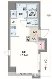 グランジット清澄【5階】の間取り
