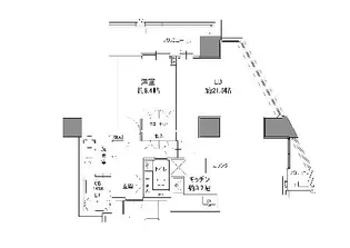 カスタリアタワー品川シーサイド【2302号室】の間取り