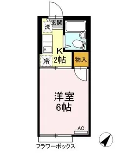 どみいるみずの【1階】の間取り