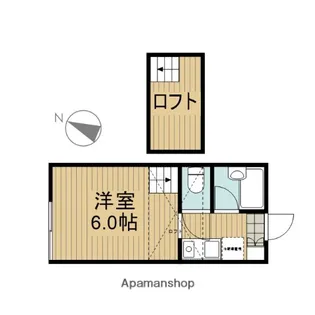 REDEAL浜川崎【103号室】の間取り