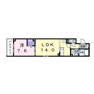 CREVANCE亀戸【3階】の間取り