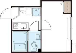 DEN鋼管通【1階】の間取り
