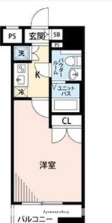 ヴィーダスカイコート品川【8階】の間取り