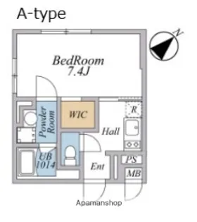LEGALAND武蔵小山ANNEX【3階】の間取り