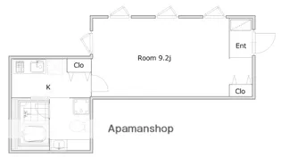 トリアーディSELENE亀戸【3階】の間取り