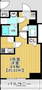 COURTYARD ASAKUSA【2階】の間取り