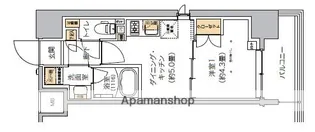 リビオメゾン芝浦【9階】の間取り
