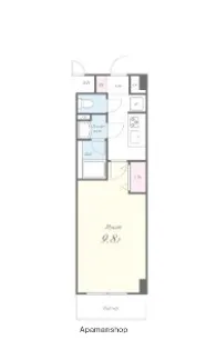 1Kの間取り画像