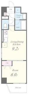 VILLA BLANCHE【2階】の間取り