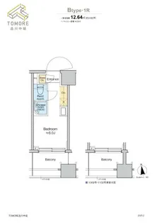TOMORE品川中延【10階】の間取り