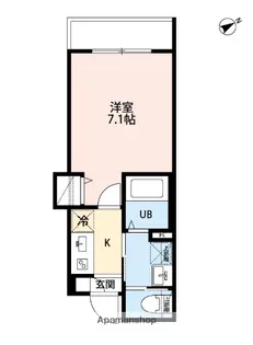 ROBOT HOME 六郷土手【3階】の間取り