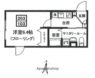 ALTO緑が丘【2階】の間取り