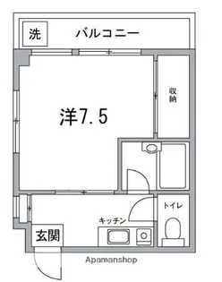 ブルーハイツ【5階】の間取り