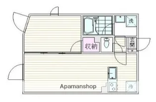 グランピア笹塚【1階】の間取り