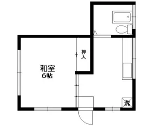 佐藤ハイツ【201号室】の間取り