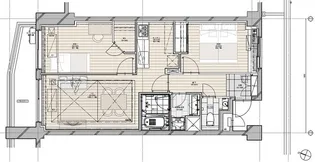 NK青山ホームズ【4階】の間取り