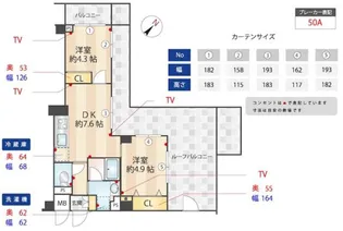 ZOOM下丸子【3階】の間取り