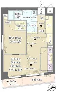 MAISON DE TAKAYA【4階】の間取り